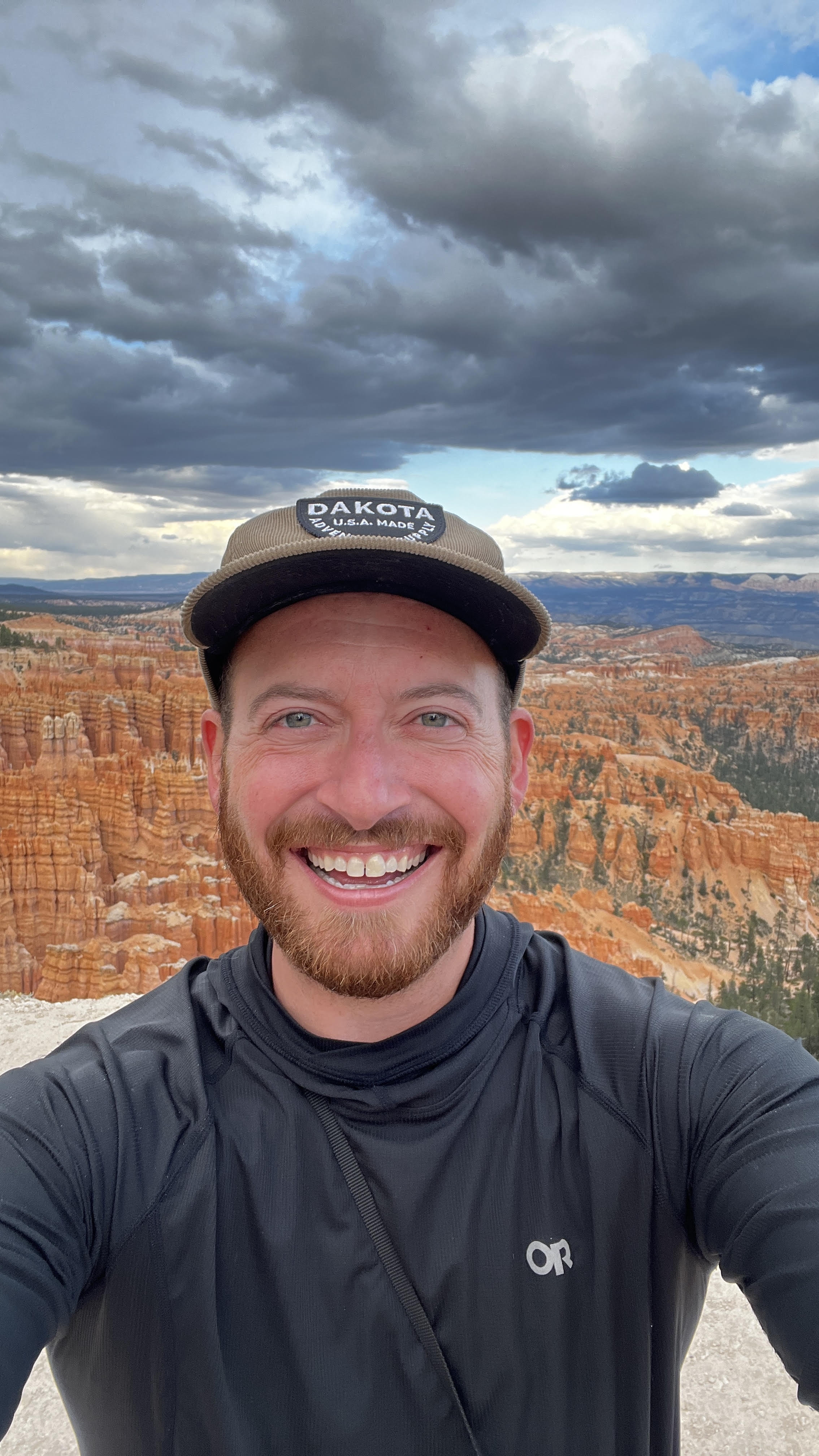 Jeff hiking at Bryce Canyon